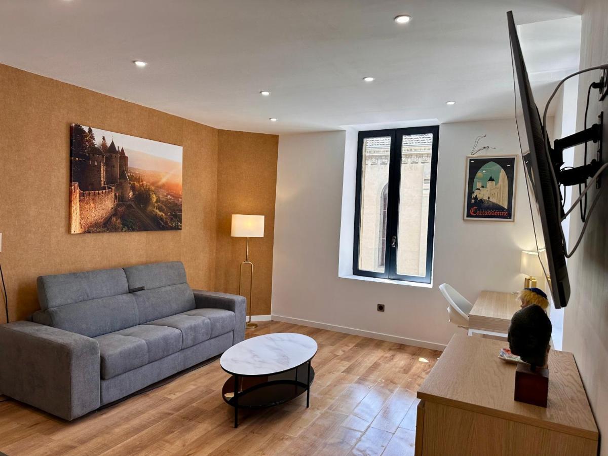 Les Appartements Du Palais Carcassonne Exteriör bild